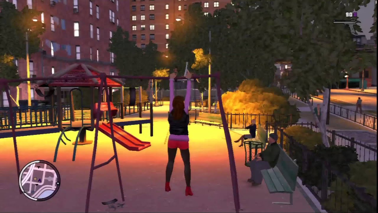 Swing Set of Death GTA IV TBOGT PS3 YouTube