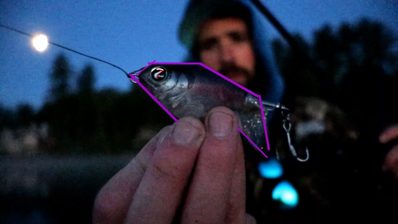 Night Fishing for Some Big Smallmouth (Top-water) 