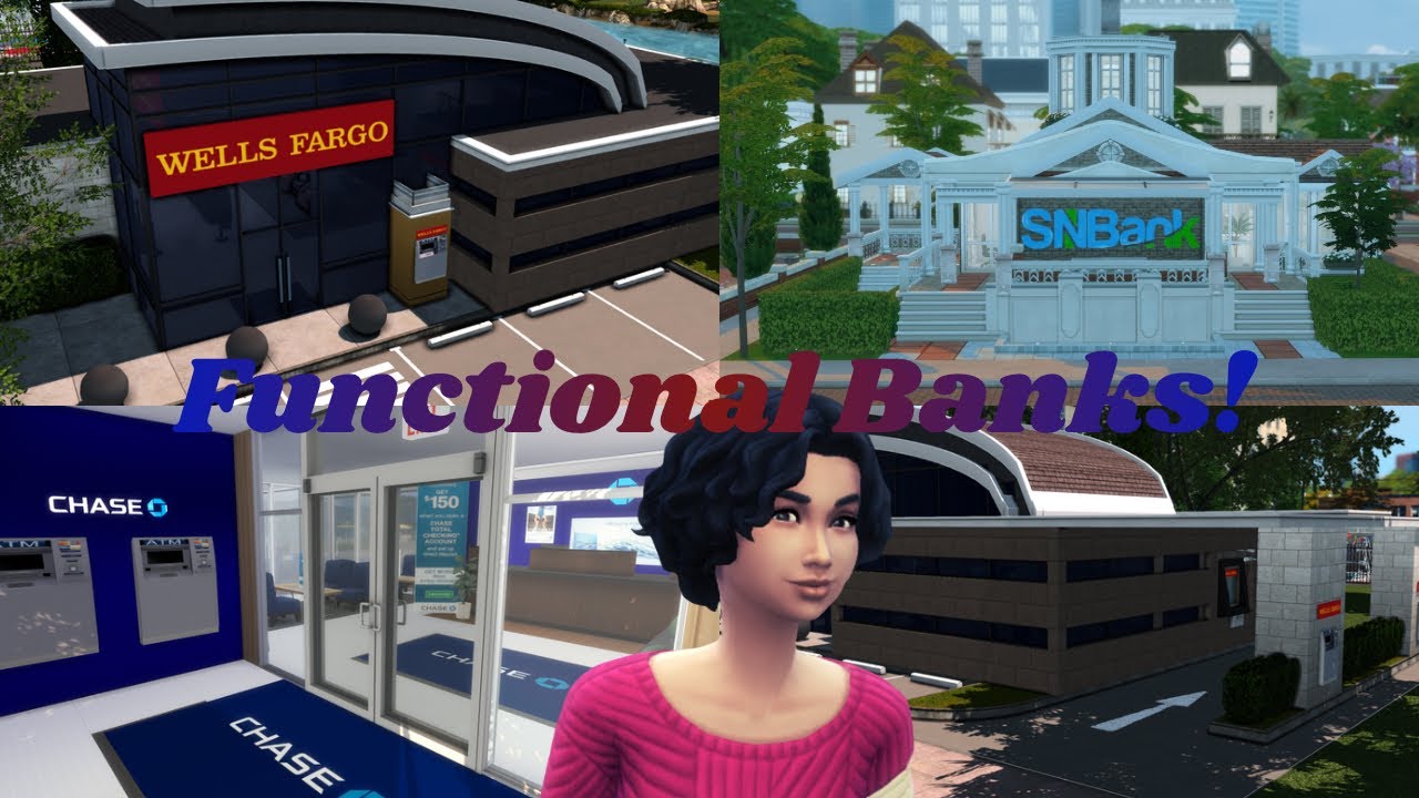 I Finally Found REAL Banks for The Sims 4 SNB