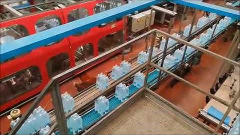 Sidel SBO 20 Combi line for MW and Carbonated Soft Drinks