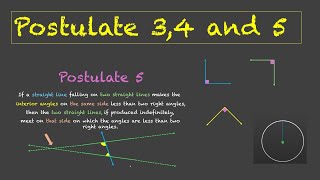 Postulates 3,4 and 5| The Elements of Geometry | TG Grade 9 | Math | Khan Academy