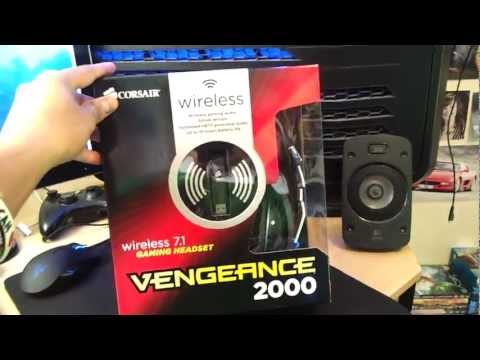 Unboxing Corsair Vengeance 2000 Wireless Headset