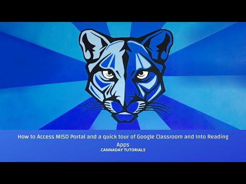 Accessing the MISD Portal and a quick tour of Google Classroom and Into Reading Apps