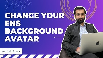 Change your ENS background avatar | #ENS #Web3domains