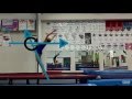 Gymnastcs tumbling drills hip setting