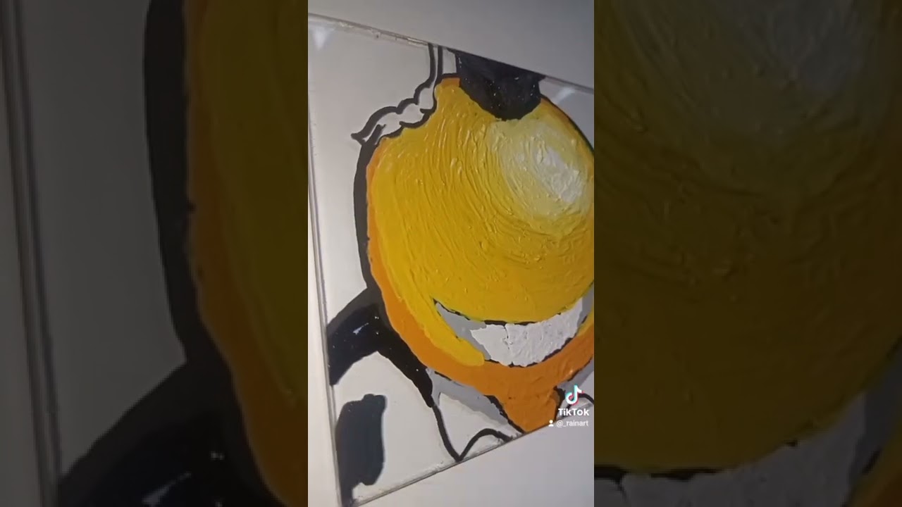 painting koro sensei from assasination classroom #shorts #korosensei #animeart #tiktok #painting