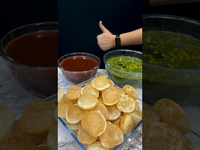 Pani Puri ASMR Cooking || #shorts #food #cooking #asmr #asmrcooking #panipuri #indianasmrworld class=