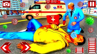 City Ambulance Rescue Simulator Games 🚑 🚁 || 911 Emergency Rescue Game || Best Android Gameplay screenshot 4