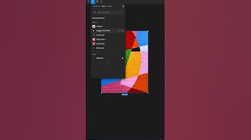 How do I make a color palette from a picture in Figma Image to color palette #shortsyoutube #shorts