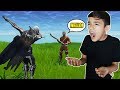 I IGNORED My Little Brother For An Entire Fortnite Game! HE RAGED! VICTORY ROYALE!