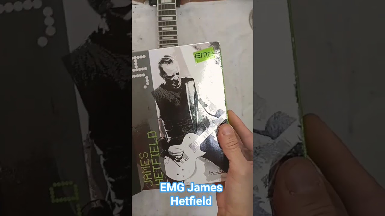 New EMG James Hetfield pickups.
