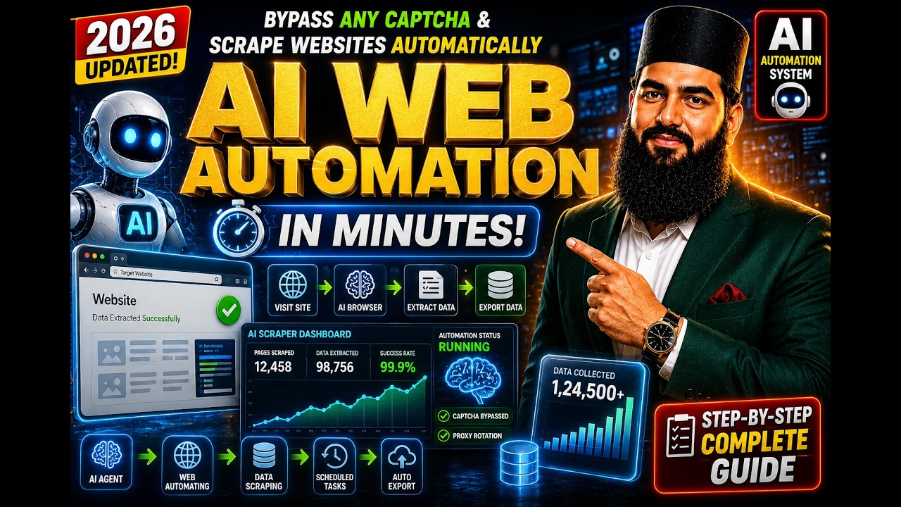 How to Baypass any Capcha [Aiweb Automation]