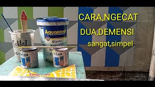 ( NGECAT: DUA DEMENSI )