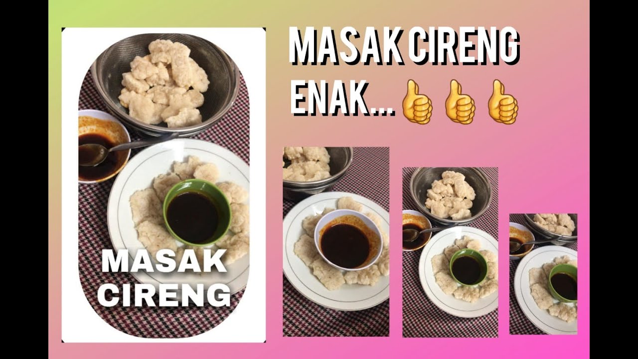 MEMBUAT CIRENG DENGAN MUDAH (HANYA 30 detik) 