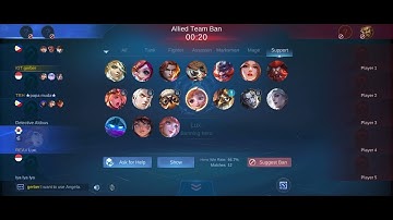 Mobile Legends Bug Report | Picking Bug