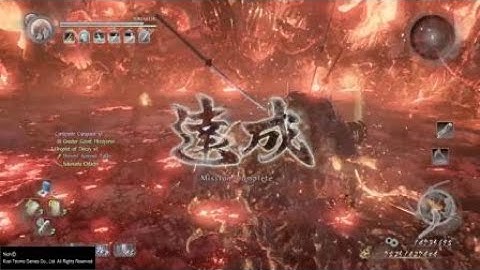 Nioh: Complete Edition The abyss floor 136 vs Date Shigezane (yokai version)