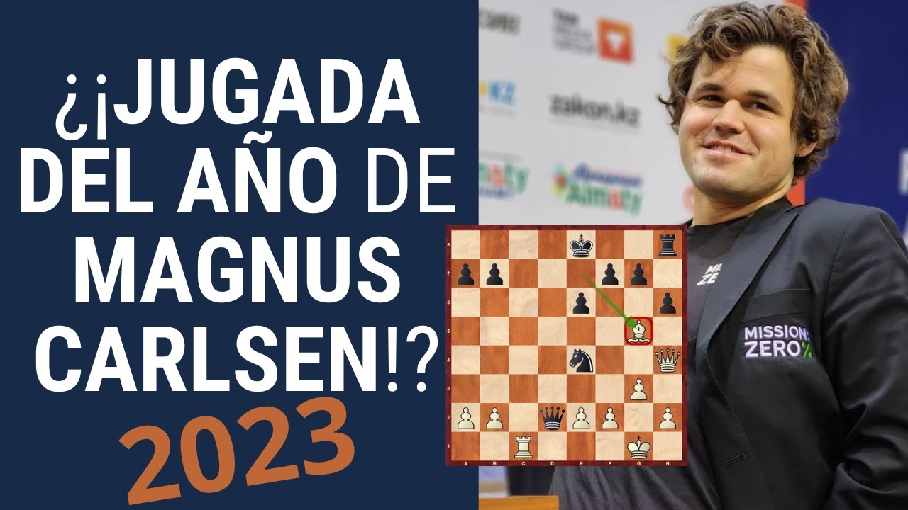 Las 5 MEJORES jugadas de MAGNUS CARLSEN