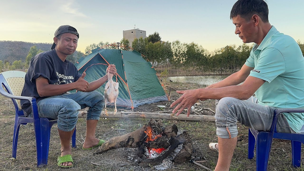 Cắm Trại Lòng Hồ Azun. Tiệc Nướng BBQ Giữa Trời Đông Lạnh Giá