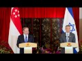 Statements by PM Netanyahu and PM of Singapore Lee Hsien Loong