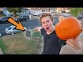 IMPOSSIBLE PUMPKIN TRICK SHOTS!