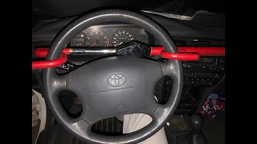 Vehicle Theft Prevention - Steering Wheel Lock #kia #hyundai #toyota #nissan #honda