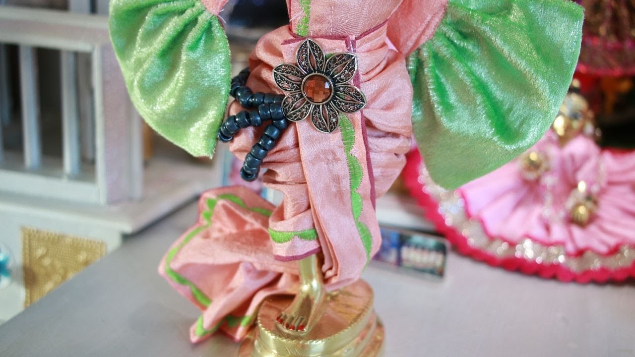 Dhoti with embellishment for Krishna | Dhoti, Kurta and Chadar tutorial