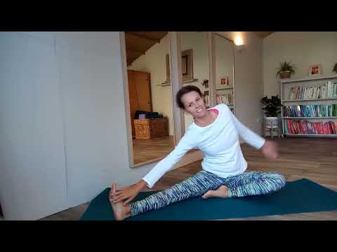 Release hip and lower back tension (Parsva Upavistha Konasana)