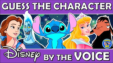 Guess the "DISNEY CHARACTER" By The "VOICE" QUIZ! | MOVIE QUIZ/CHALLENGE/TRIVIA