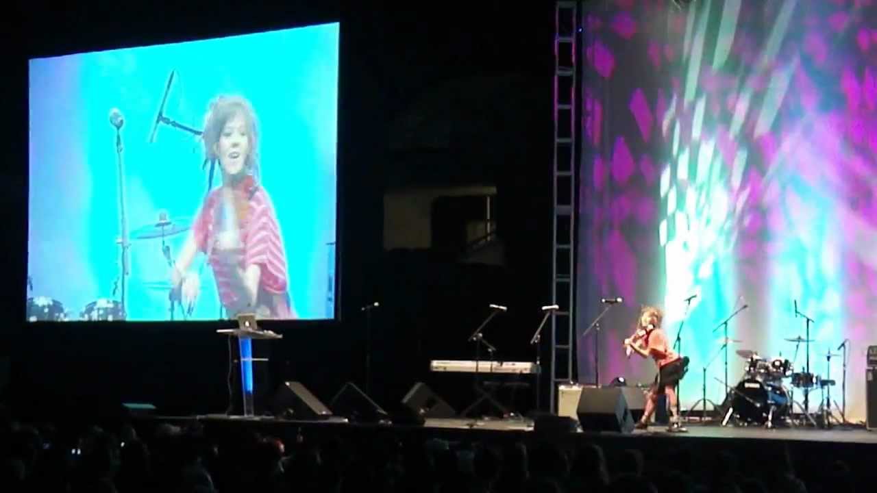 VidCon 2012  Lindsey Stirling Performs Crystallize