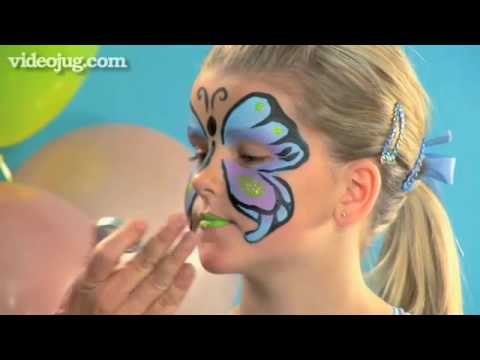 How To Do Face Painting: The Butterfly