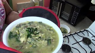 Quick &amp; Easy Chicken, Rice And Spinach Soup For Diabetics and You