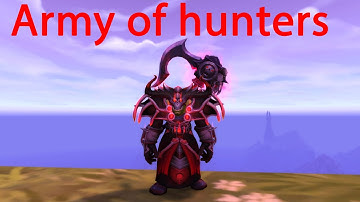 Army of hunters - Affliction warlock pvp - Shadowlands 9.2