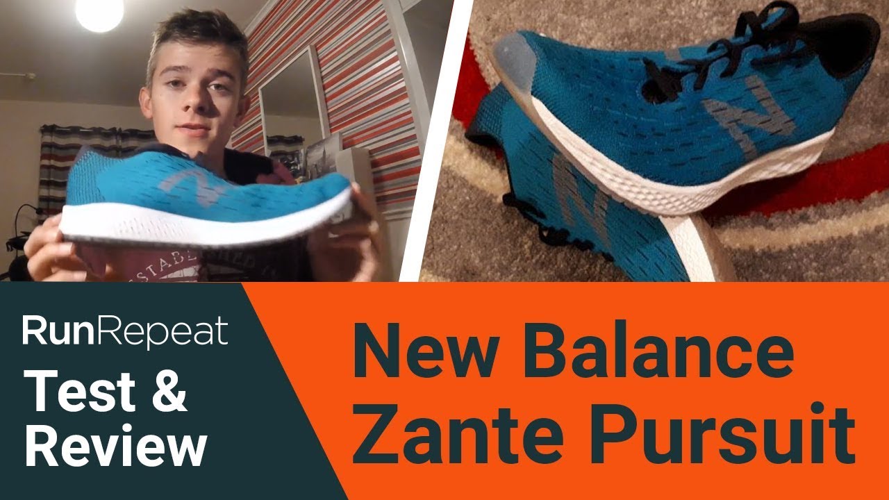 New Balance Fresh Foam Zante Pursuit test & review - A speed running shoe -  YouTube