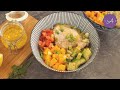 Mango &amp; Pork Quinoa Bowl with Citrus Dressing | Homemade Food by Amanda