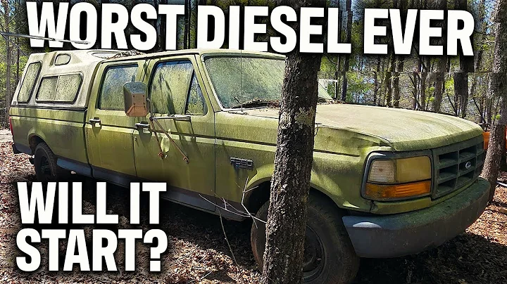 Will It Start? Abandoned 6 YEARS 1994 F-350 7.3 IDI DIESEL