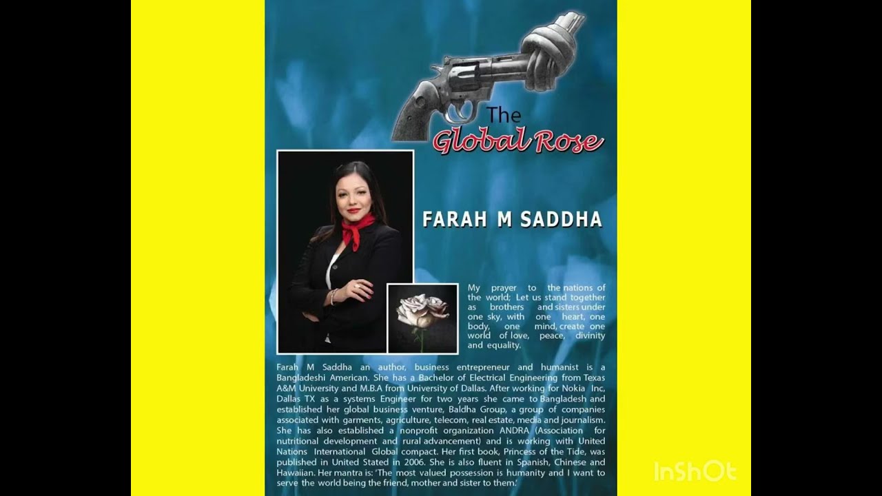 The Global rose   A book based on the principles of United Nations