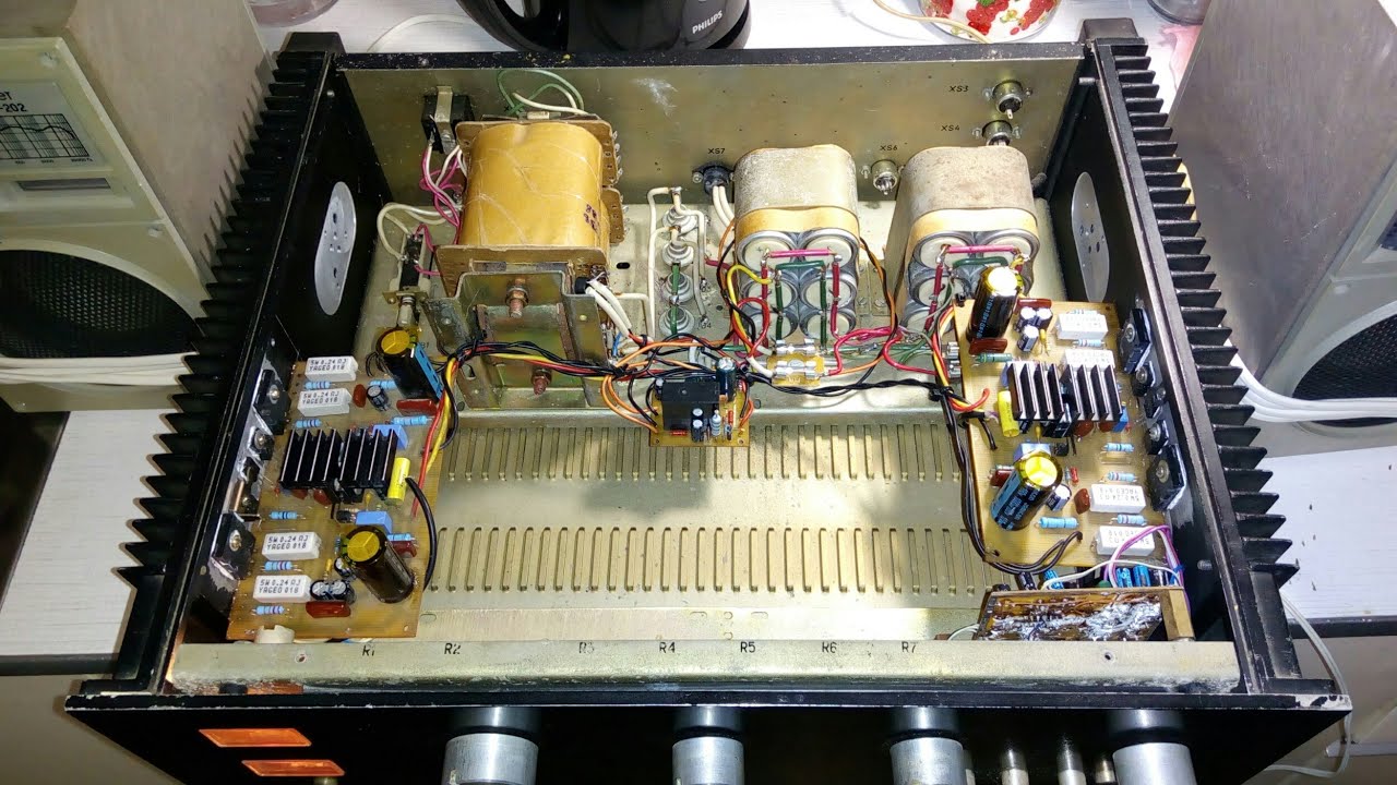 УМЗЧ Ланзар в корпус от радиоконструктора "Старт" - YouTube