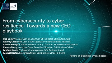 From cybersecurity to cyber resilience: Towards a new CEO playbook