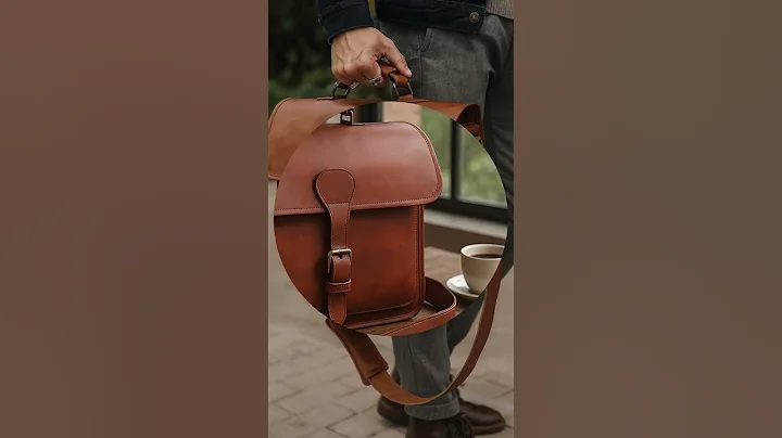 Ancient Leather Briefcase Bag #saddleleathergoods