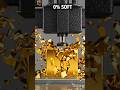 Hydraulic Press vs Golden Box #shorts #asmr #blender