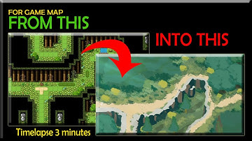 PARALLAX MAPPING TIMELAPSE NEW 2024 RPG MAKER MZ