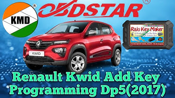 Renault Kwid 2017 Add Key Programming Dp5(Kolkata)
