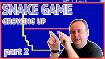 Snake Game - Cleanup and Grow Up | Part 2