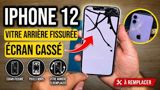 Je remets en état cet iPhone 12 complètement fissuré !