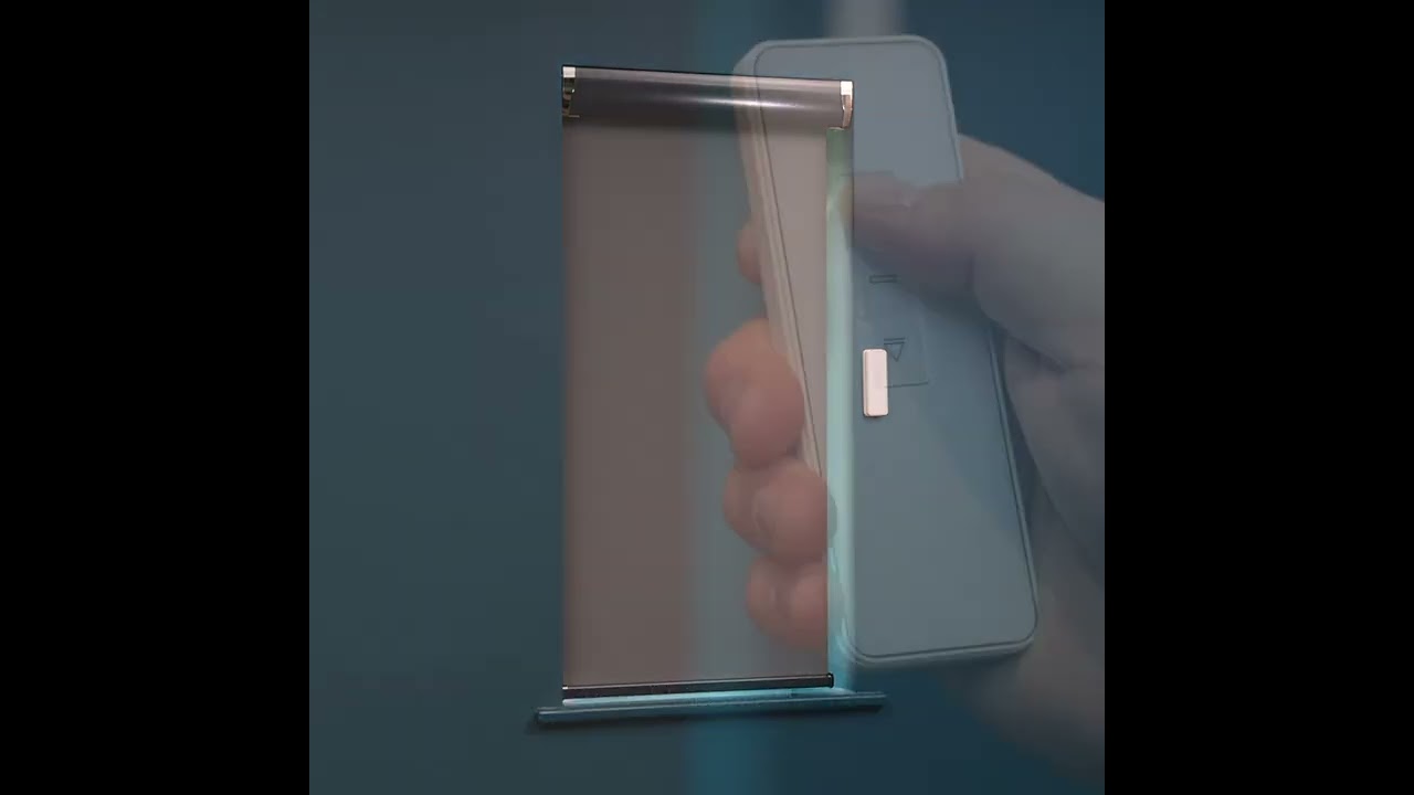 Elegance Roller Motorised operating instructions from Apollo Blinds