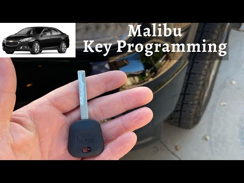 How To Program A Chevy Malibu Key 2004 - 2016 DIY Chevrolet Transponder Ignition