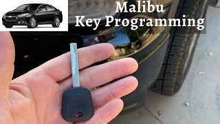 how to program a chevy malibu key 2004 - 2016 diy chevrolet transponder ignition