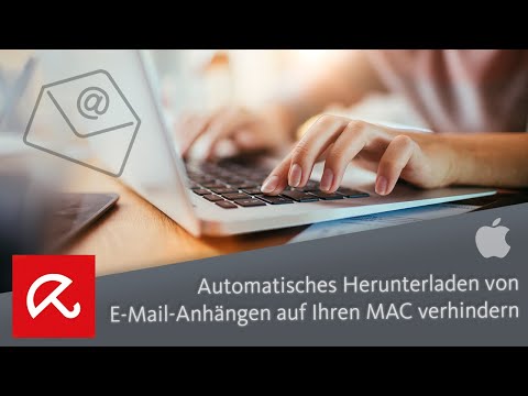 Automatisches Herunterladen von E-Mail-Anhängen auf Ihren MAC verhindern