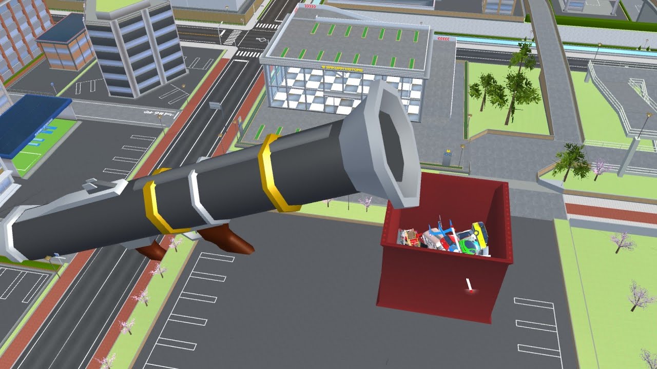 INSANE CARS COLLECT 🚗🚕🚙 Collect Crazy Cars On The Rocket Launcher Ramp 🛣️👹 Sakura School Simulator 🚨