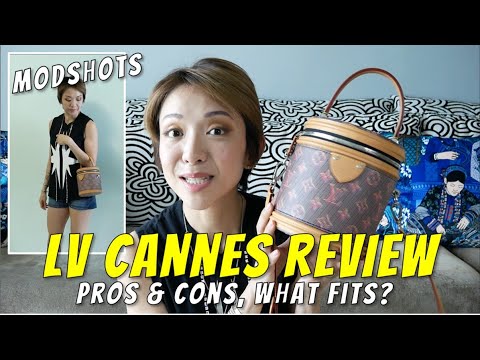 LOUIS VUITTON CANNES: First Impressions + What fits? 